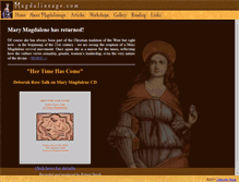 Tablet Screenshot of magdalineage.com